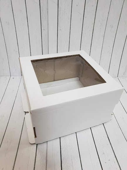 Коробка 22*22*13 с окном