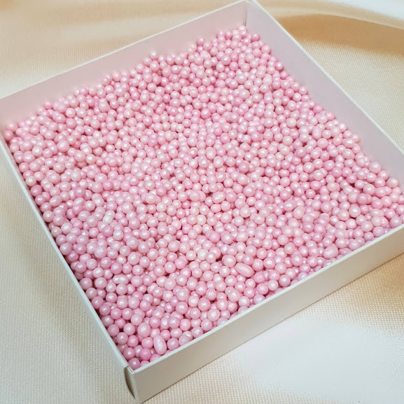 Шарики "Жемчуг" (Розовый, 4-6 мм, 700 гр)