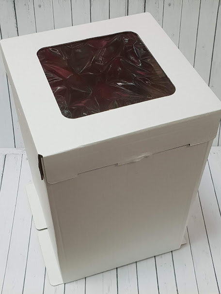Коробка 50*50*50 усиленная с окном