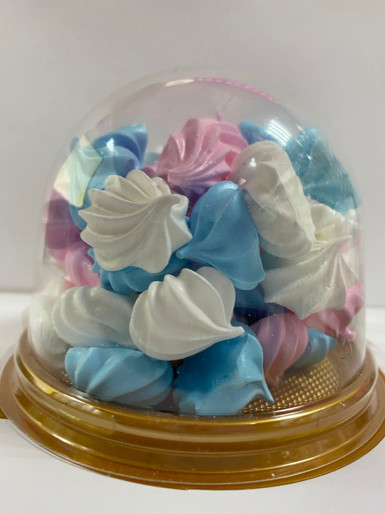 Набор безе в колбе гендер-пати - 60г