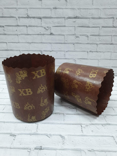 Форма для кулича 70*85мм "ХВ" 150гр.