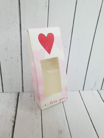 Коробка для конфет 14х5.5х3.5см сердце
