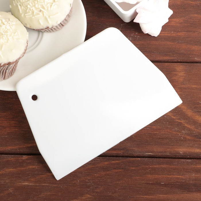 Шпатель кондитерский, пластик 19 см