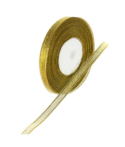 Атласная Парча золотая 0,5 мм