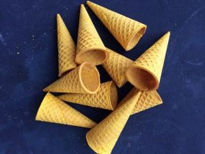 Рожки вафельные мини 10шт 7см