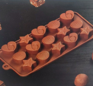 Силиконовая форма 23 февраля 