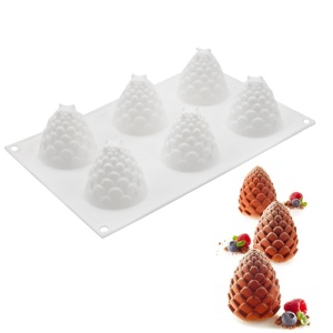 Силиконовая форма шишка