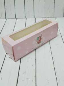 Коробочка для макарунс "Сладкого настроения!" на 6шт