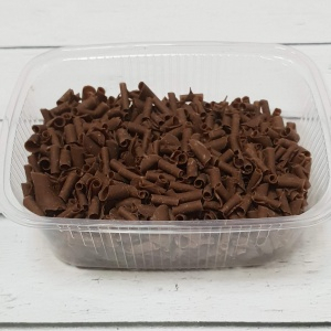Маленькие шоколадные завитки Молочные Callebaut 50 гр