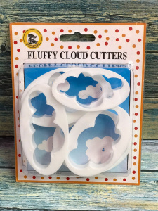 Набор вырубок "Облака" 5шт
