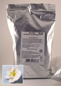 Мастика цветочная Топ Продукт белая  600 гр