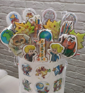 Пряничный топпер 1 сентября(ассорти)