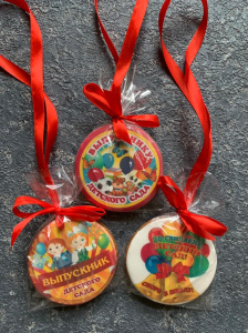 Пряник-медаль в ассортименте 8,5см