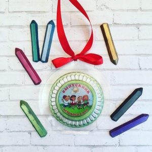 ПЭК книжка для формы Медаль Выпускник Детского сада (под вставку)