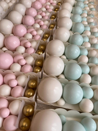 Шары из шоколадной глазури