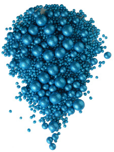 Драже "Блеск" Синий № 702 (1,5 кг)