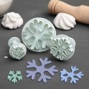 Набор плунжеров кондитерских «Снежинка»