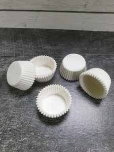 Капсулы  бумажные круглые,Белые 3,5*2 30шт.