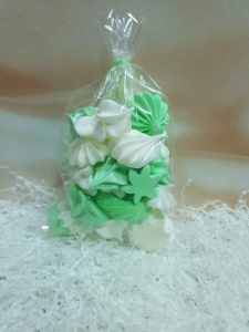 Безе Бело-зеленые 60 гр