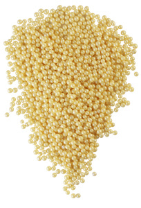Жемчуг желтый(2-5мм) №202 1,5кг
