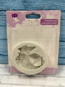 Молд силиконовый  "лебеди"7см