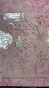 Трафарет "Дамаск листья" 30*30см