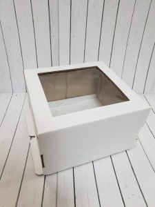 Коробка 22*22*13 с окном