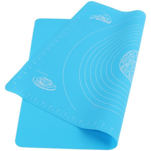 Кулинарный коврик с разметкой 65х45 см силиконовый