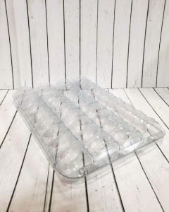 Коробочка для макарунс "Пластик" на 36шт