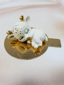 Фигурка из глазури "Олененок" 7см