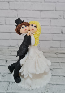 Сахарная фигурка "Жених и невеста" танец