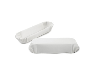 Капсулы бумажные для эклеров Белые 11*3*3 20шт