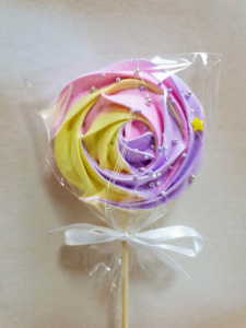 Безе на палочке, цвета МИКС - размер L