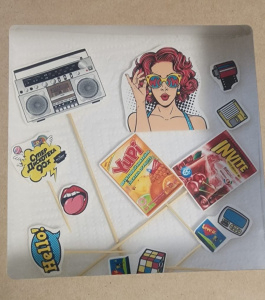 Набор для торта "90-ее" 2