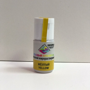 Жирорастворимый краситель "Пиромида " жёлтый 18мл.