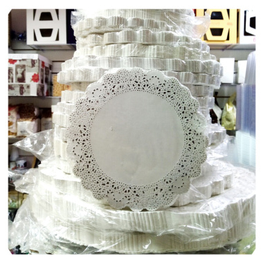 Ажурные салфетки под торт