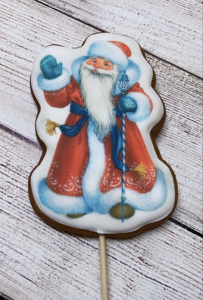 Пряничный топпер "Новогодние в ассортименте"