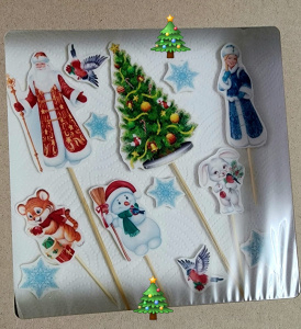 Набор топперов музыка