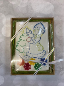 Подарочный набор пряник-раскраска