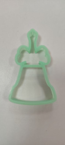 Форма "Колокольчик школьный"  10 cm