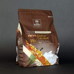 Белый шоколад с карамелью Zéphyr Caramel 35%, Франция 2,5кг