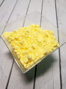 Пудра нетающая сахарная "Бархатная желтая"-50 г