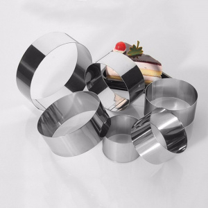 Кольцо для выпечки диаметр 10 см, высота 5 см, нержавеющая сталь