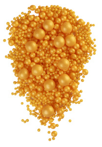 Жемчуг Золото №230 -50 гр