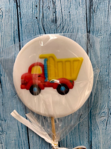 Леденец топпер с печатью "Самосвал"