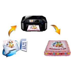 Вафельная печать тонкая по вашему макету А4