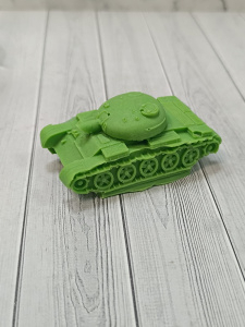 Фигурка танк из глазури 7 см
