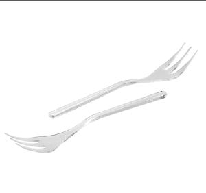 Вилочки десертные прозрачные