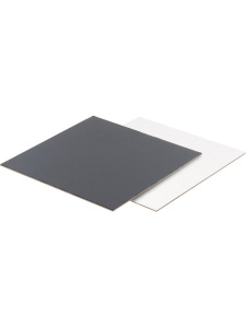 Подложка 27*38см 3,2 мм прямоугольня (черная, белая)