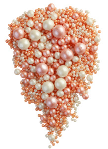 Жемчуг персиково-белый №137 50 г